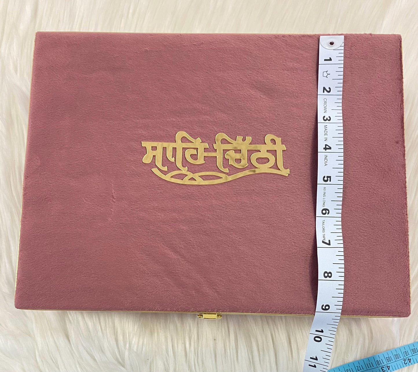 Wedding Invitation- Designer Musical Lagan Patrika/Peeli Chitthi/Shahi Chitthi for Marriage Invitation and Sagan in Punjabi (Set of 1)