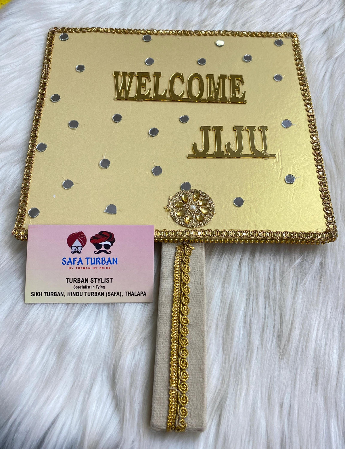 Wedding Sign, “Welcome Jiju”, Wedding Props, Wedding Decorations