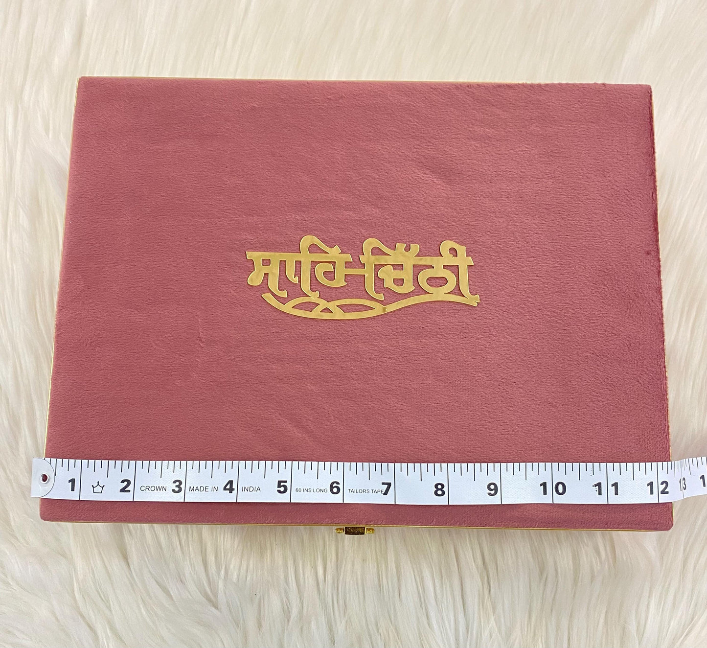 Wedding Invitation- Designer Musical Lagan Patrika/Peeli Chitthi/Shahi Chitthi for Marriage Invitation and Sagan in Punjabi (Set of 1)
