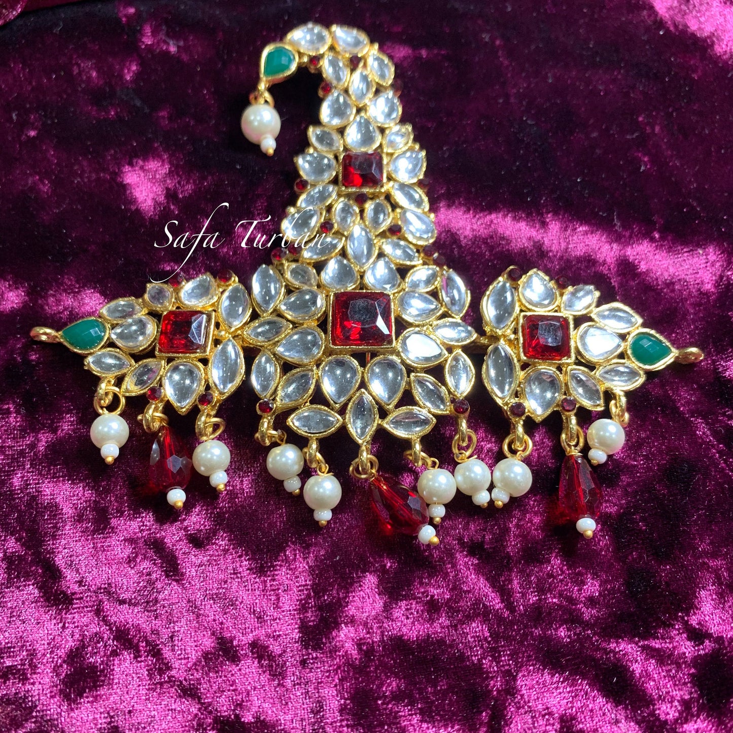Indian Wedding Accessories-  Kalangi/Kalgi for Men's Safa/Groom Turban
