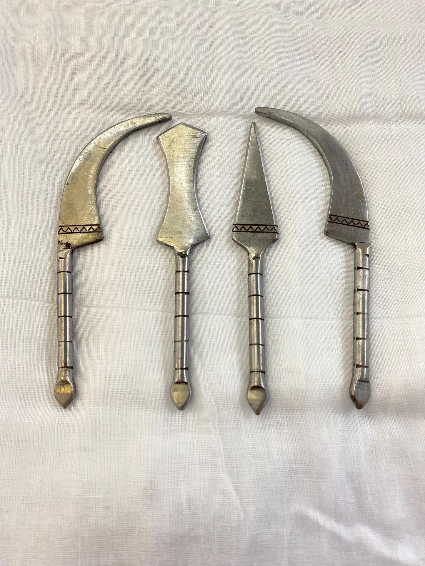 Sikhi Accessories-Dumala Shastar Combo Set (Big Size- 5inches)