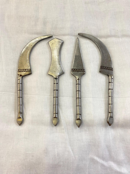 Sikhi Accessories-Dumala Shastar Combo Set (Big Size- 5inches)