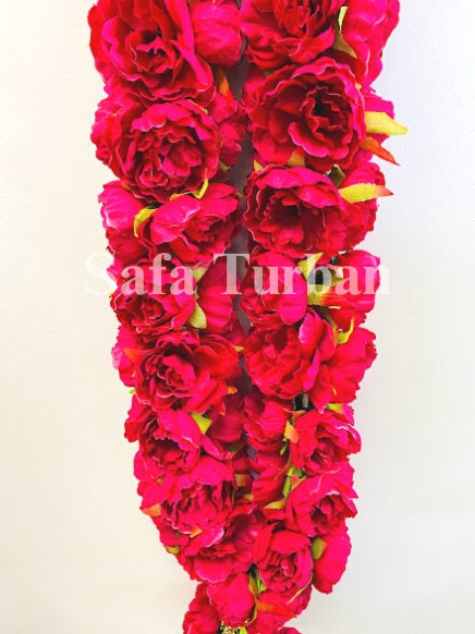 Wedding Accessories- Jaimala, VAR Mala Garland for Groom and Bride, Handmade Artificial Flower Garland for Groom and Bride (sold as pair)