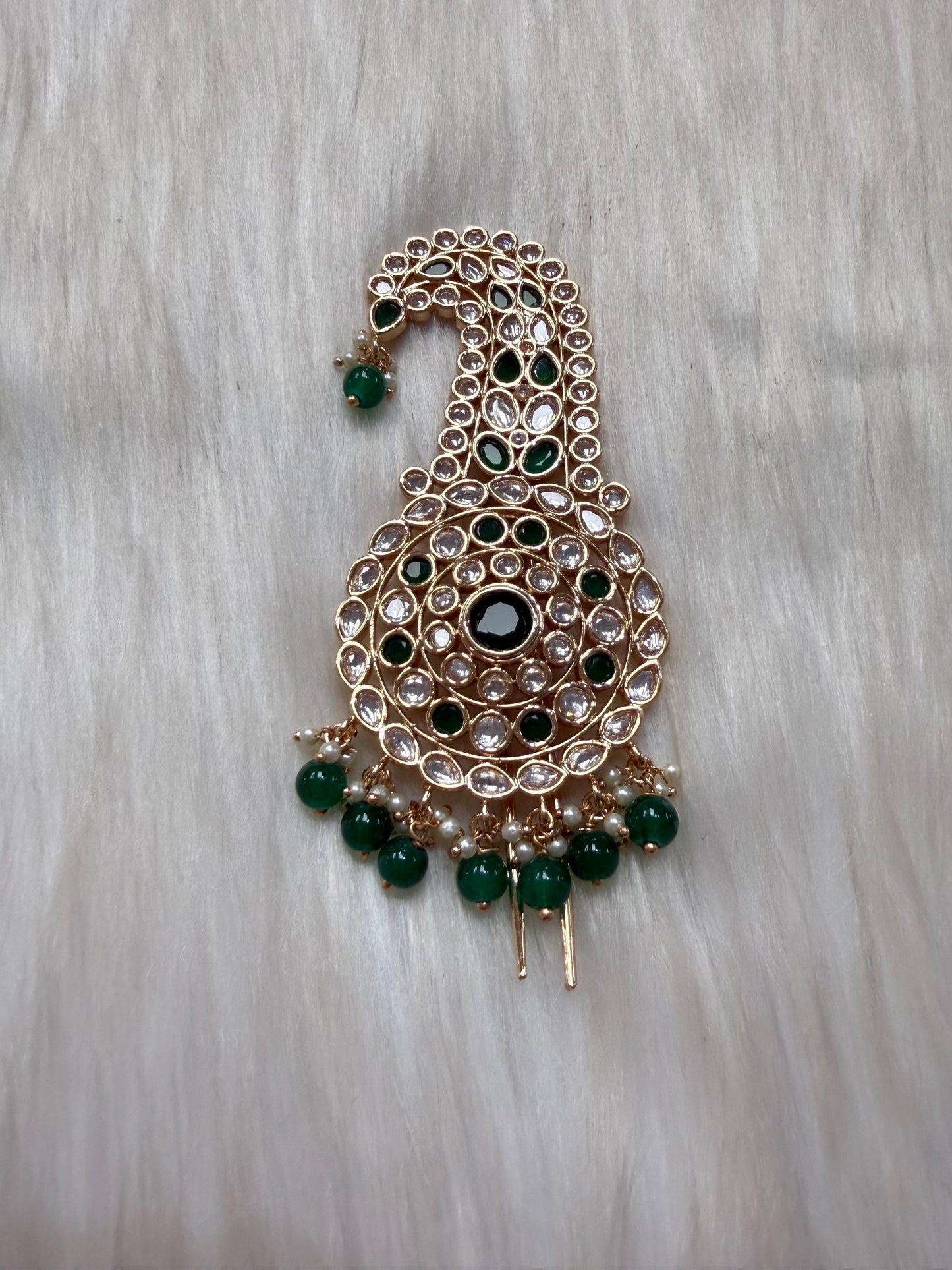 Indian Groom Wedding Accessories-  Kalangi/Kalgi for Men's Safa/Groom Pagdi