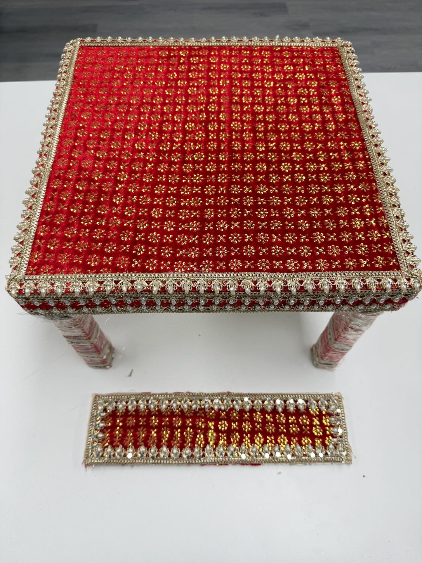 Pihdi/Bench/ Chownki/Patra- Wedding Accessories- Bride/Groom, Mayian/ Haldi/ Maiyan/ Vatna Ceremony
