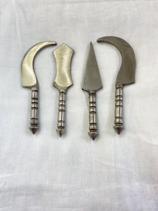 Sikhi Accessories-Dumala Shastar Combo Set (Big Size- 4inches)