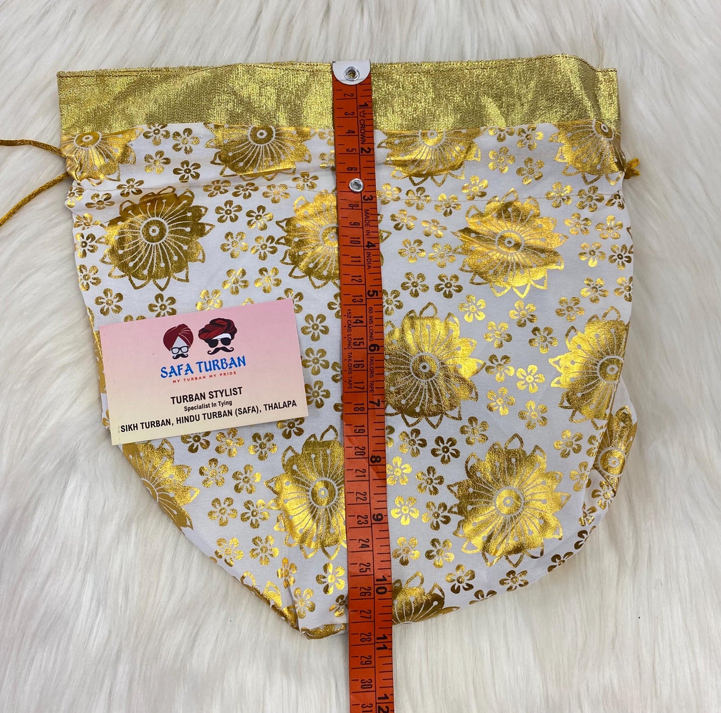 Indian Wedding- Large/Medium Size Desi Mithai/ Bhaji/Ladoo Bag- Potli Bag for Return Gifts Wedding II Sweets Bag Gift II