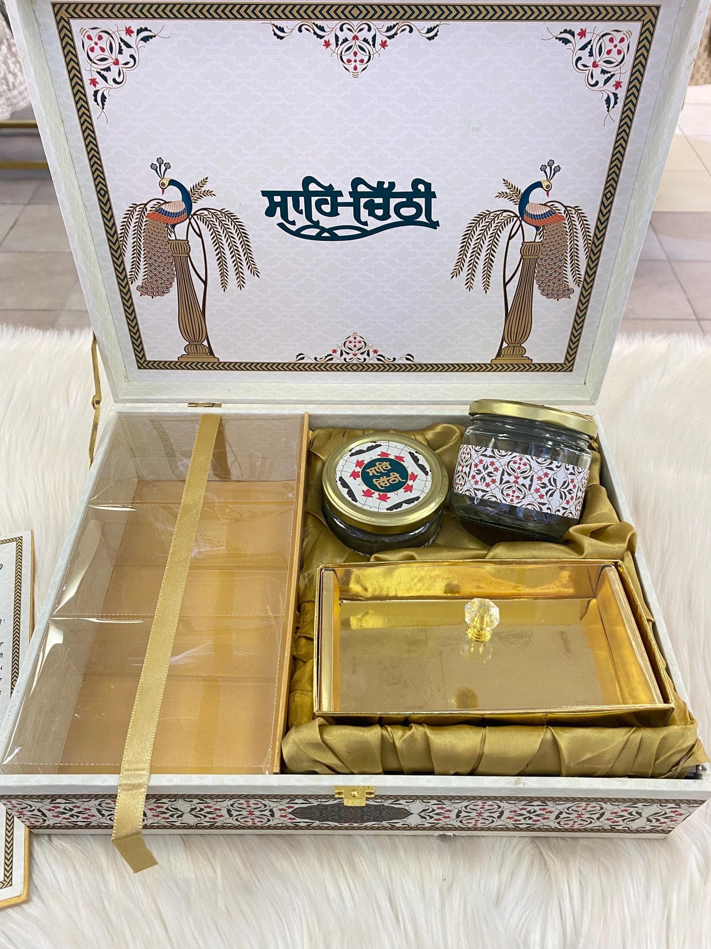 Wedding Invitation- Designer Musical Lagan Patrika/Peeli Chitthi/Shahi Chitthi for Marriage Invitation and Sagan in Punjabi (Set of 1)