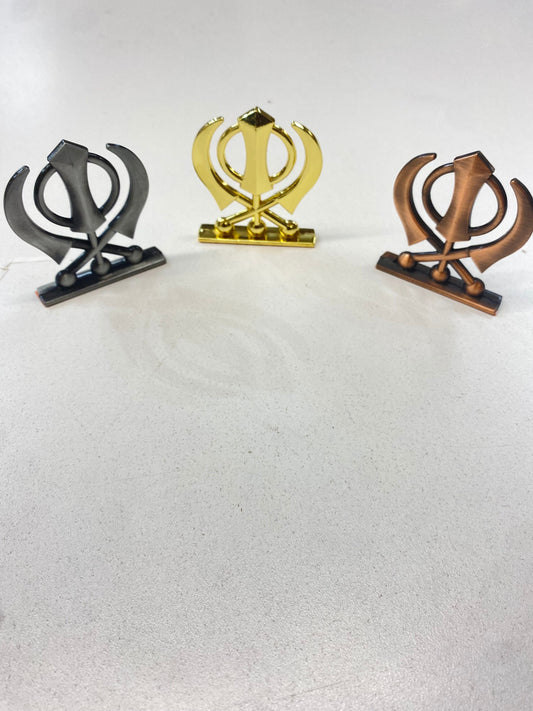 Car/Truck/Office Dashboard Accessories- (Khanda) II Religious item