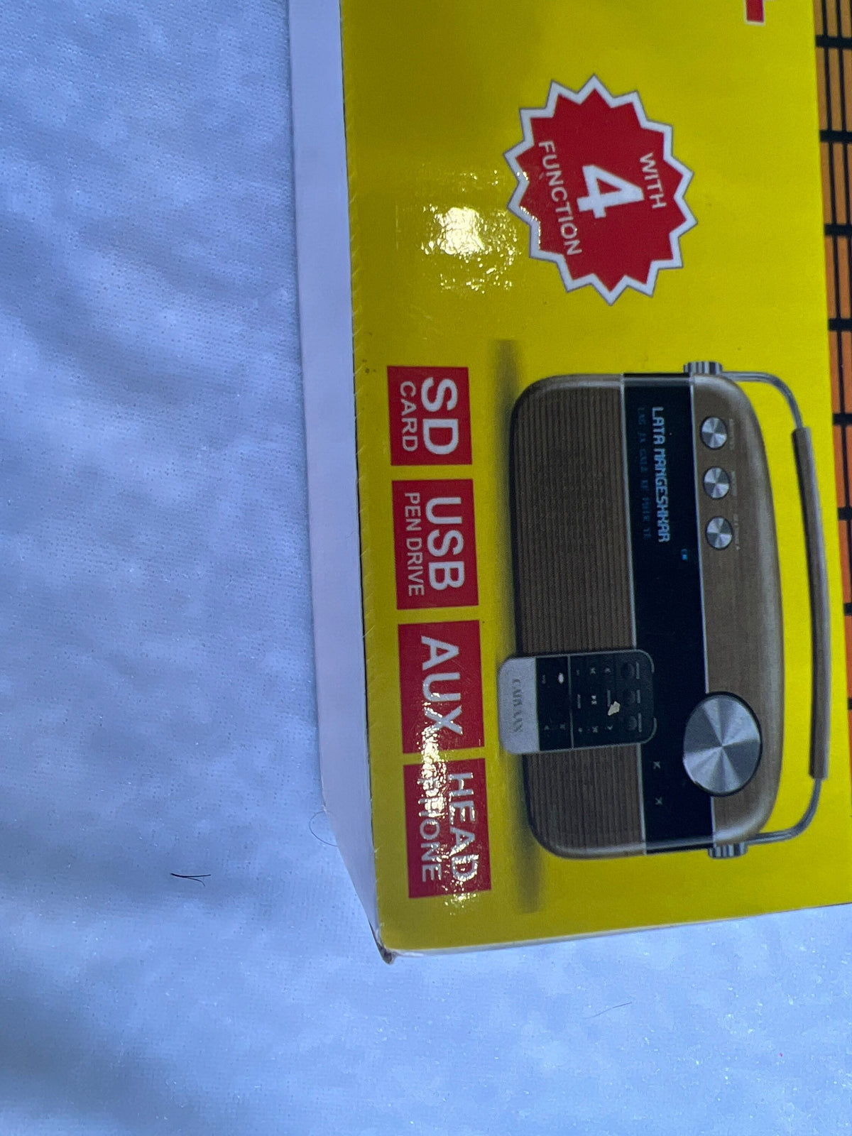 Gurbani Radio- GURBANI Portable Mini Radio Player- Sikh Gurbani Radio (battery not included)