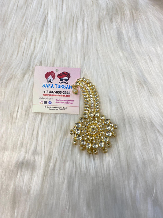 Indian Groom Wedding Accessories-  Kalangi/Kalgi for Men's Safa/Groom Pagdi