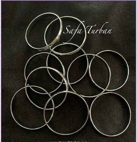 Sikhi Accessories- Kada (Boys, Girls, New Born, Toddler Size) With round soft edges) 0.1" thickness II traditional sikhi kara