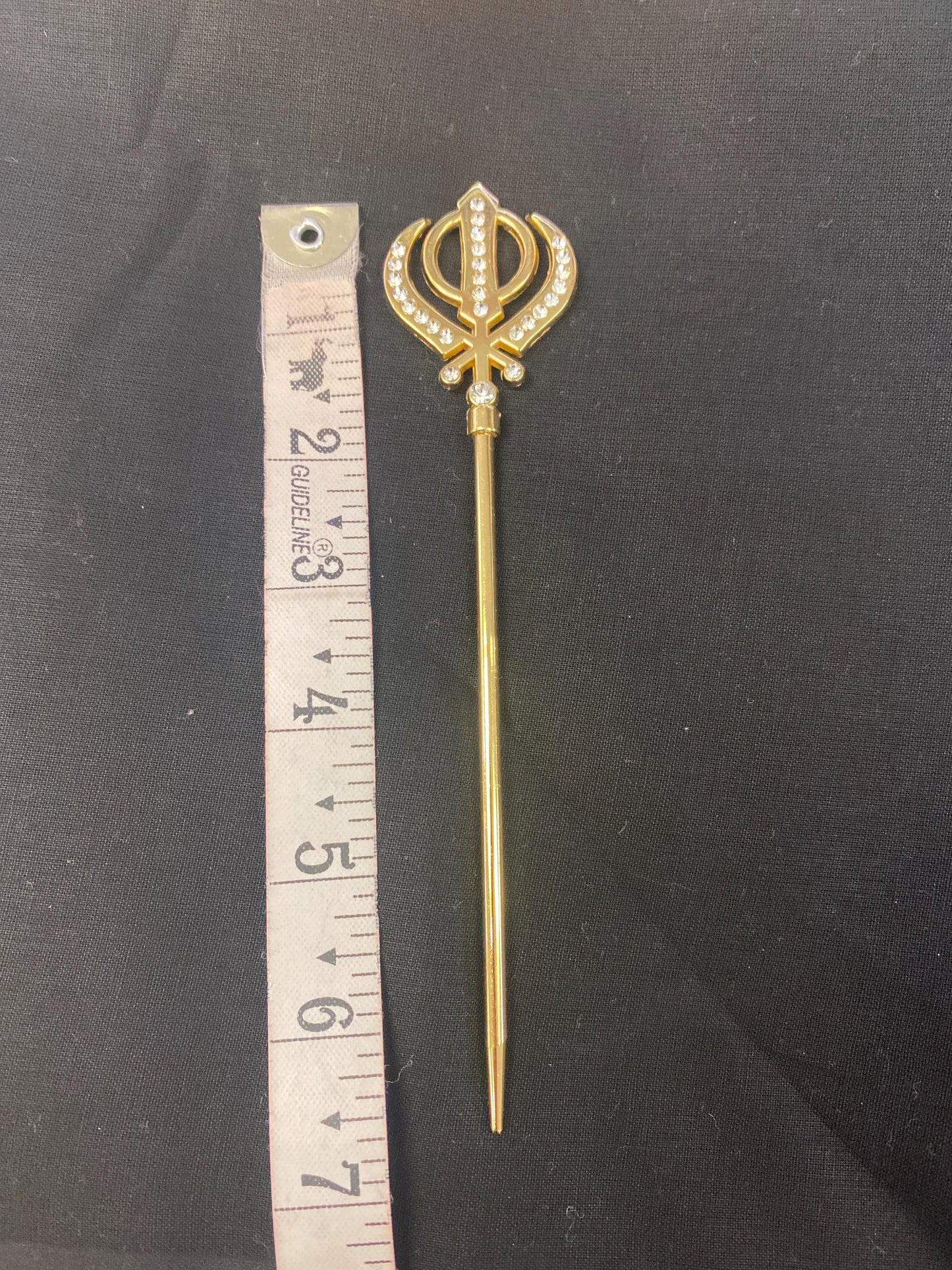 Khanda Sikh Baaj/Salai and Pagg Pin for Turban/Patka/Dumala