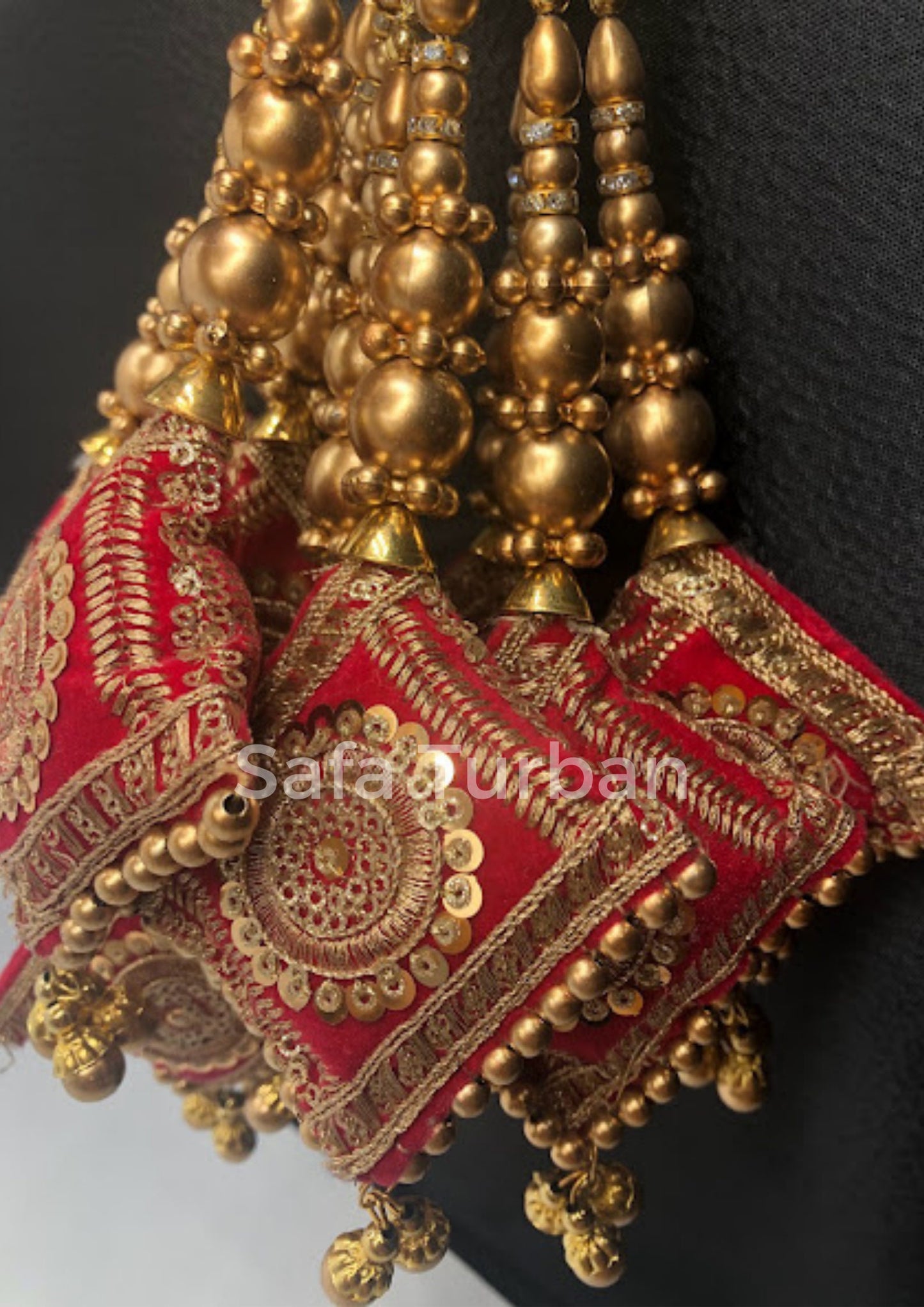Fashion Handmade Latkan, Stylish Heavy Long for Lehenga, Chunni Border, Hanging Latkan for Lehenga, Handmade Pillow Shaped latkan