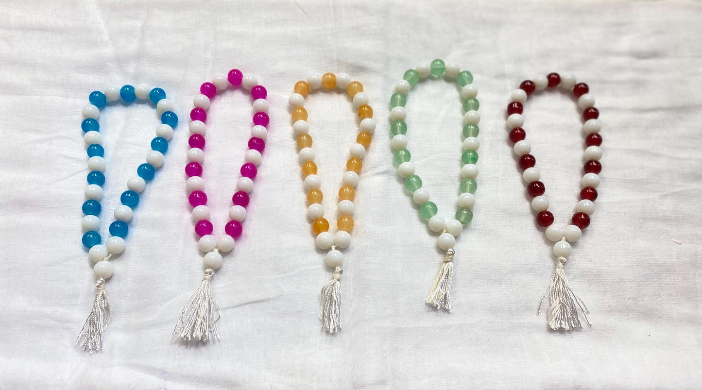 Crystal Bead Simarna | Sikh Simarna | Prayer Beads for Naam Simran
