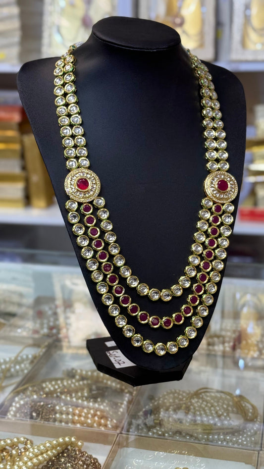 Indian Wedding-Kundan Necklace for Men/Groom for Wedding
