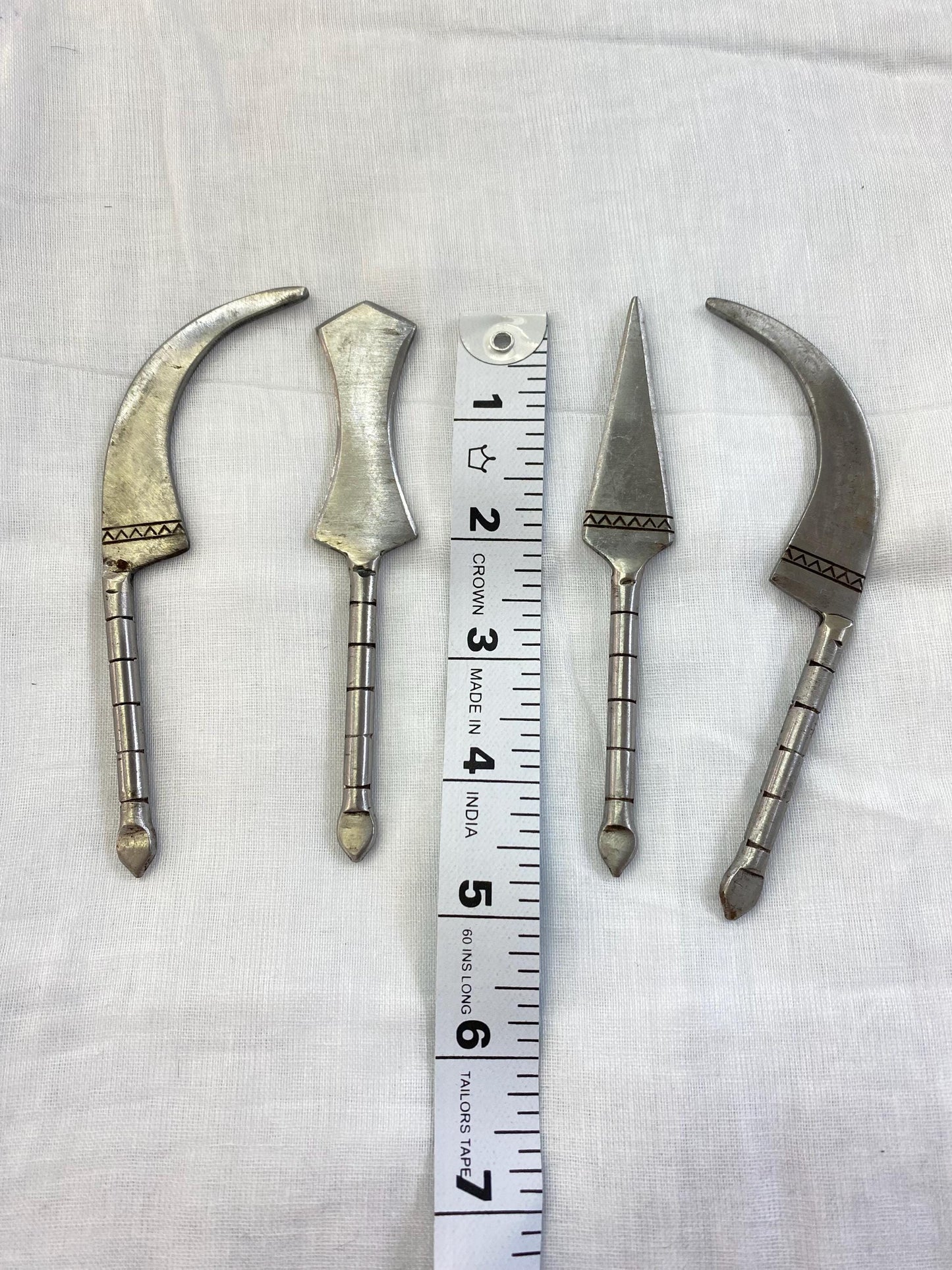 Sikhi Accessories-Dumala Shastar Combo Set (Big Size- 5inches)