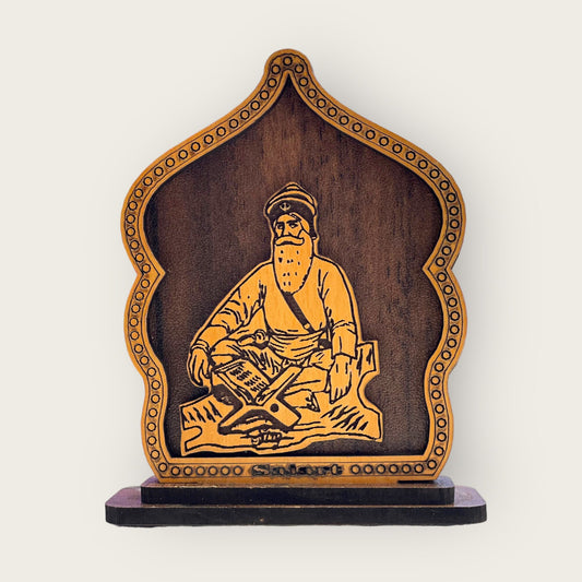 Wooden Car/Truck/Office Dashboard/TableTop Display Accessories II Religious/Sikh item
