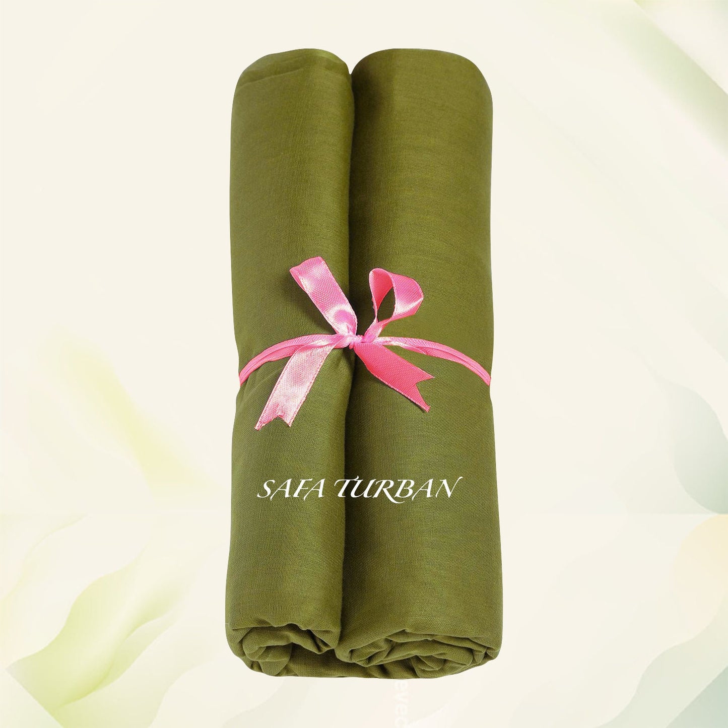 Sikh Turban- Mehndi Green (Full Voile), Sikh Turban, Turban Fabric (stitching/peeko/edges finishing)