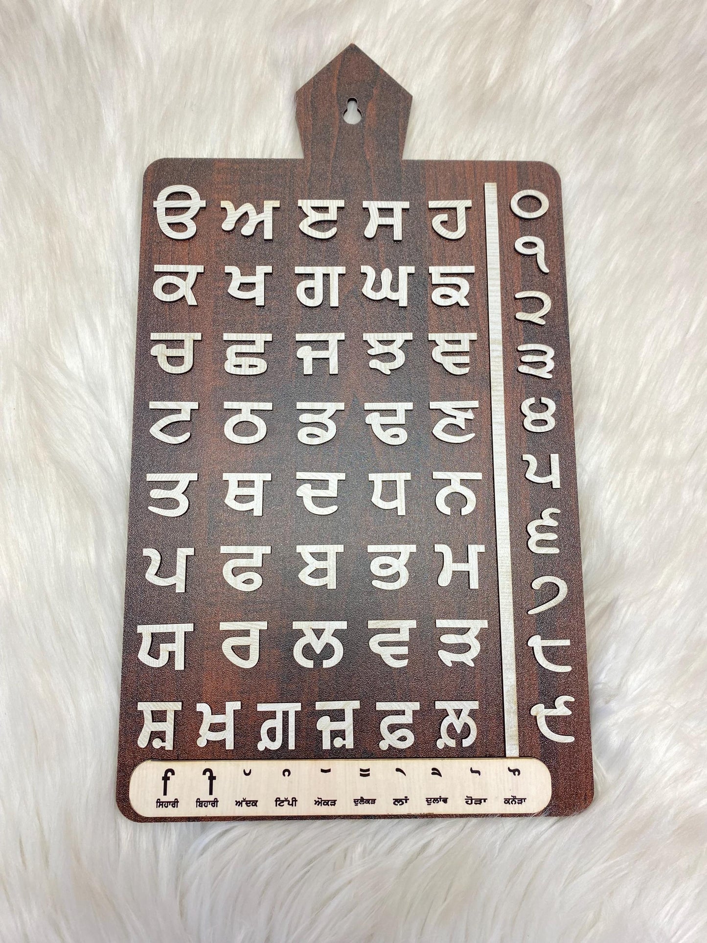 Wall hanging I Gurmukhi Wall Decor I Wooden Wall Hanging | Door Hanging | Home Decor Accessory