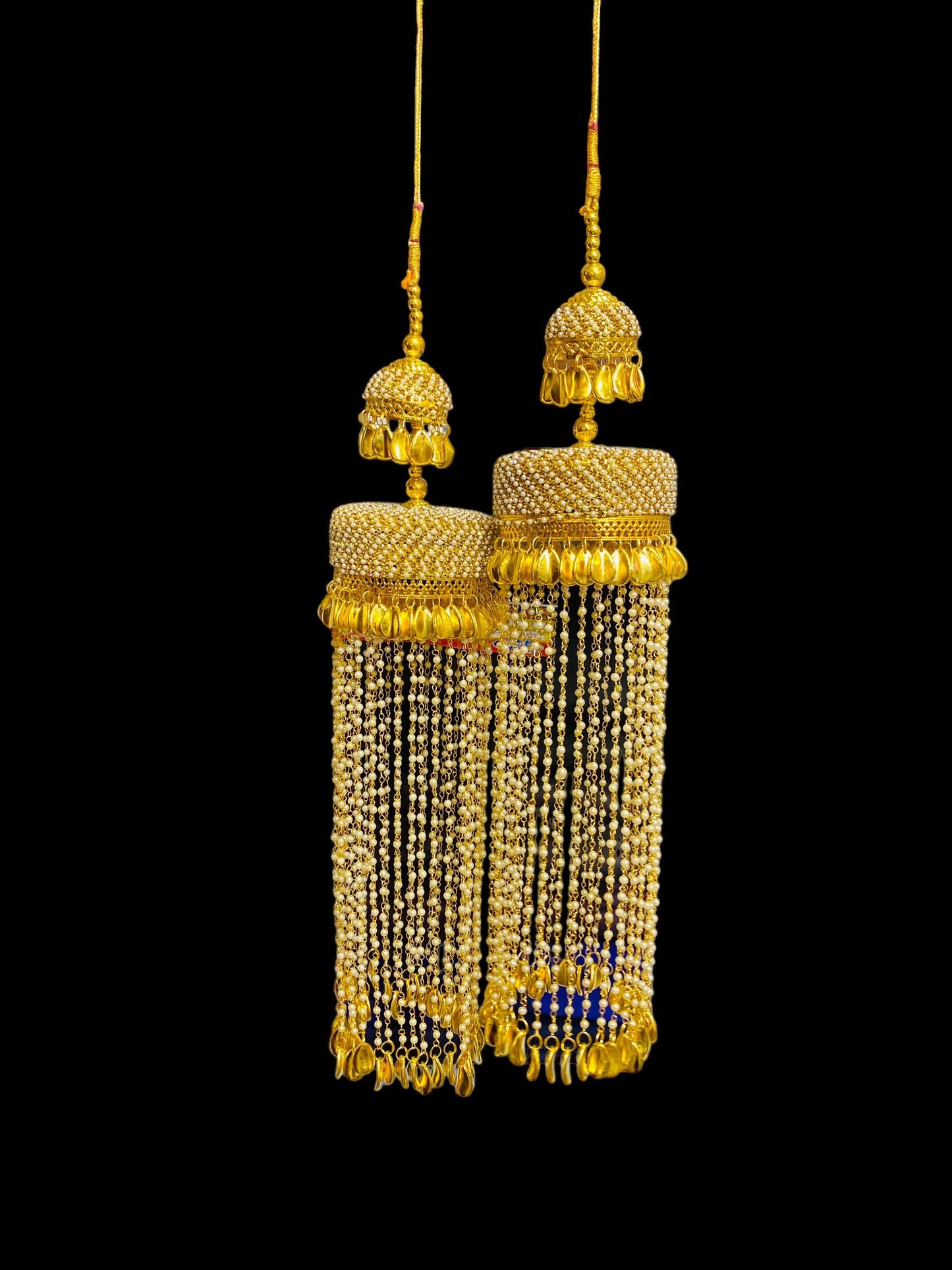 Beautiful Bridal Kaleera Traditional Big Size Kaliras for Bride & Women Hand Hanging Kalera(sold as pair)