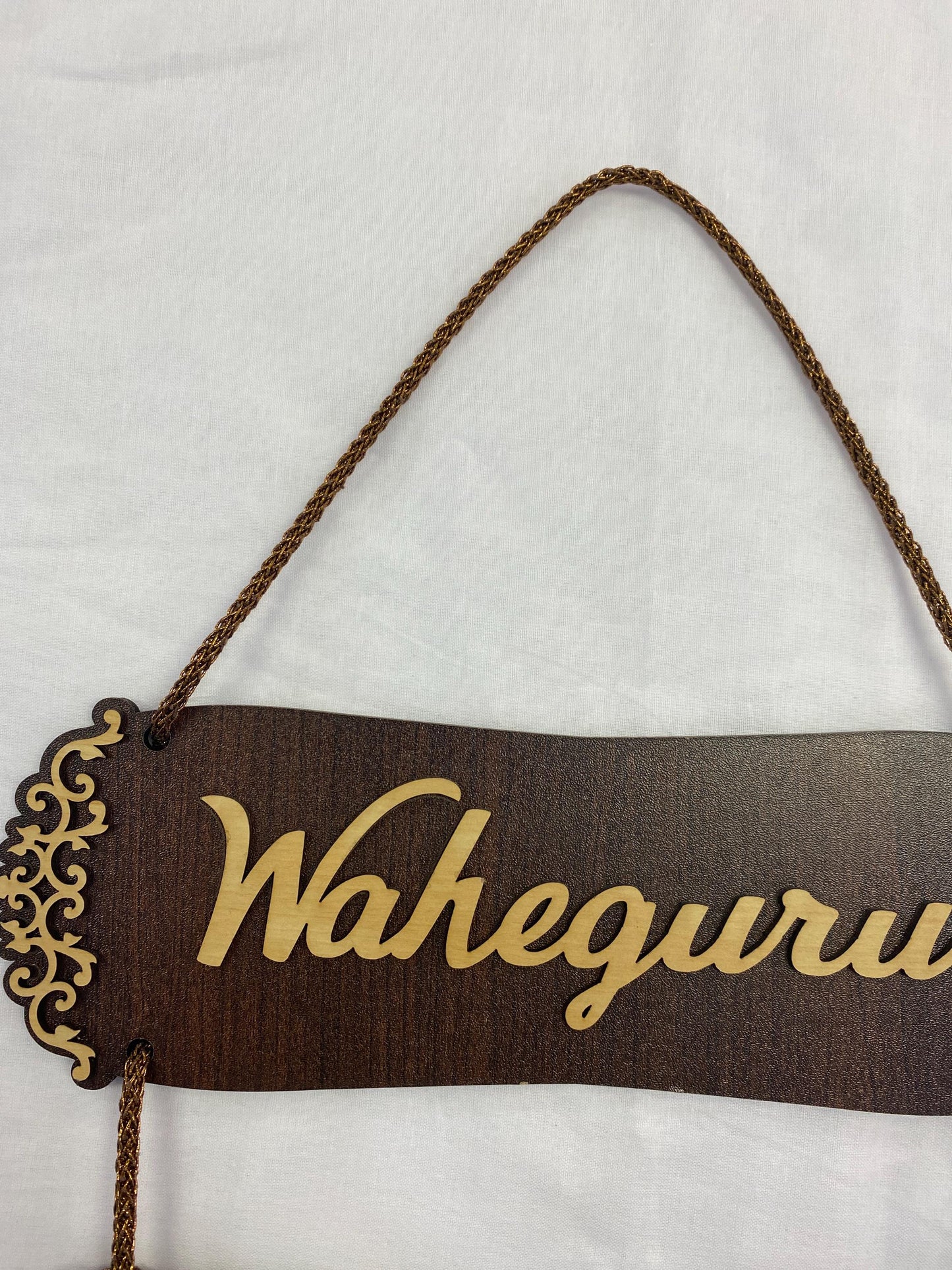 Wall hanging I Waheguru tera shukar hai(English) Wooden Wall Hanging | Door Hanging | Home Decor Accessory