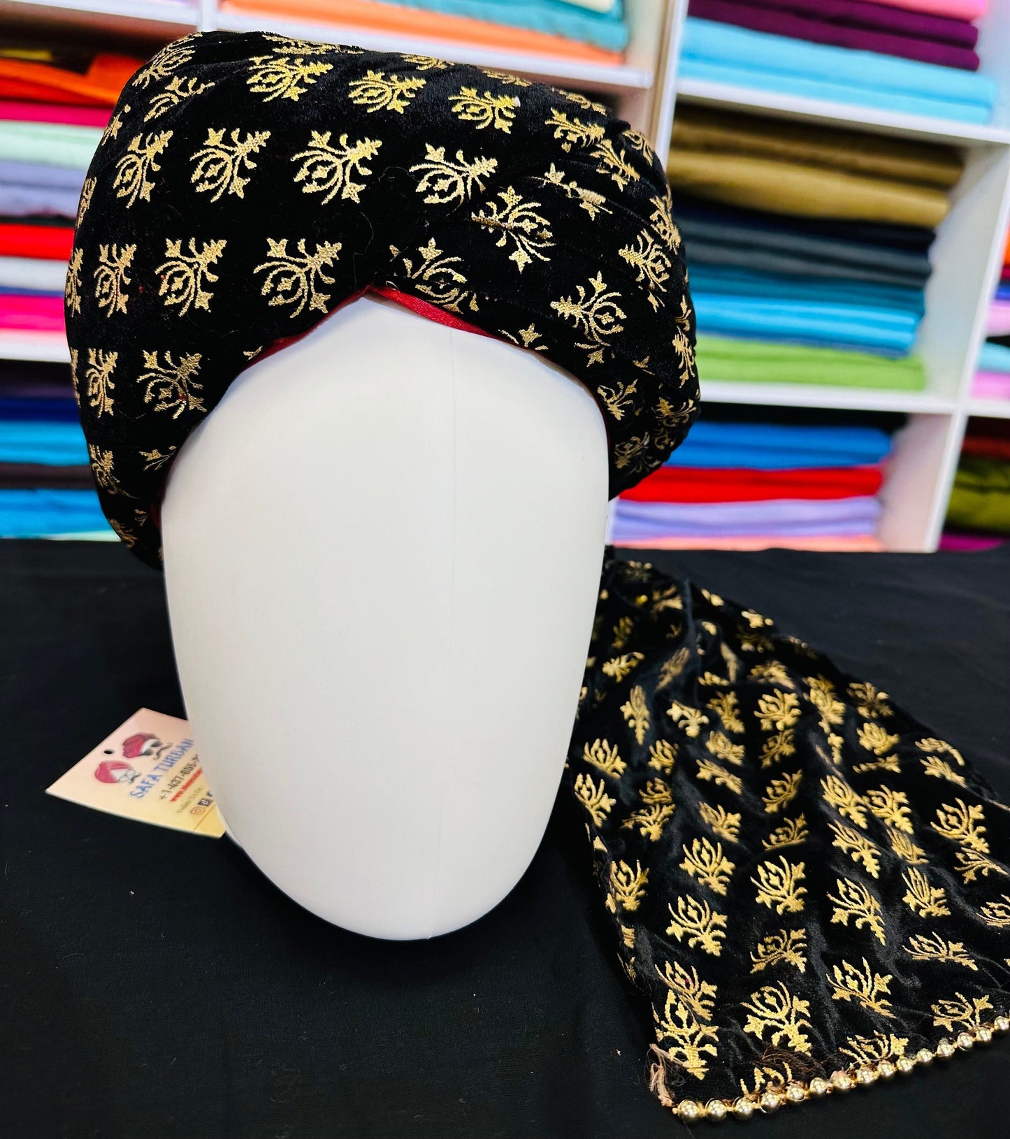 Indian Wedding- Hindu  Safa for Baraati/Family Members, Safa Turban/Pagdi/Premade Turban Headwrap for dulha/baraati