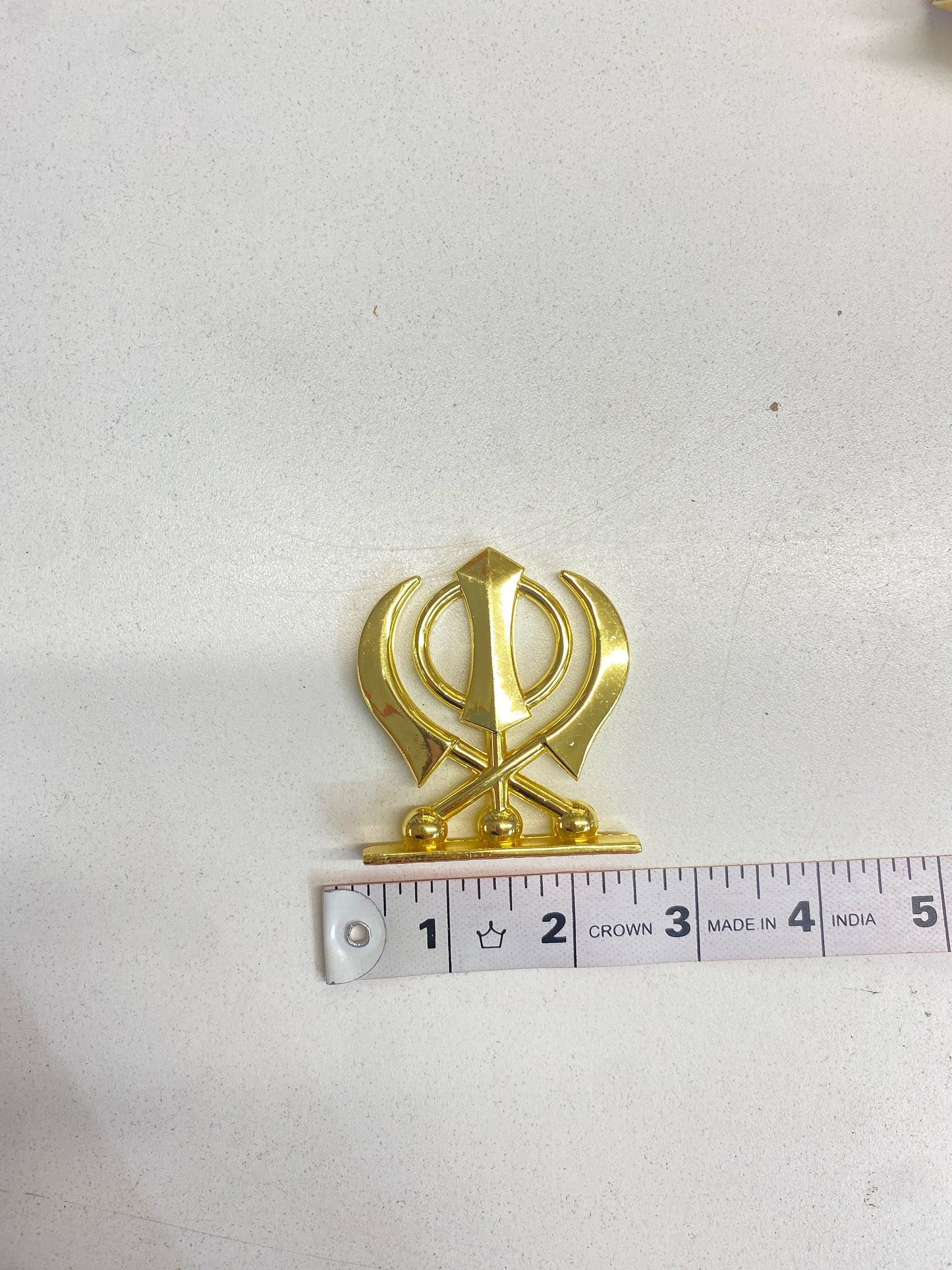 Car/Truck/Office Dashboard Accessories- (Khanda) II Religious item