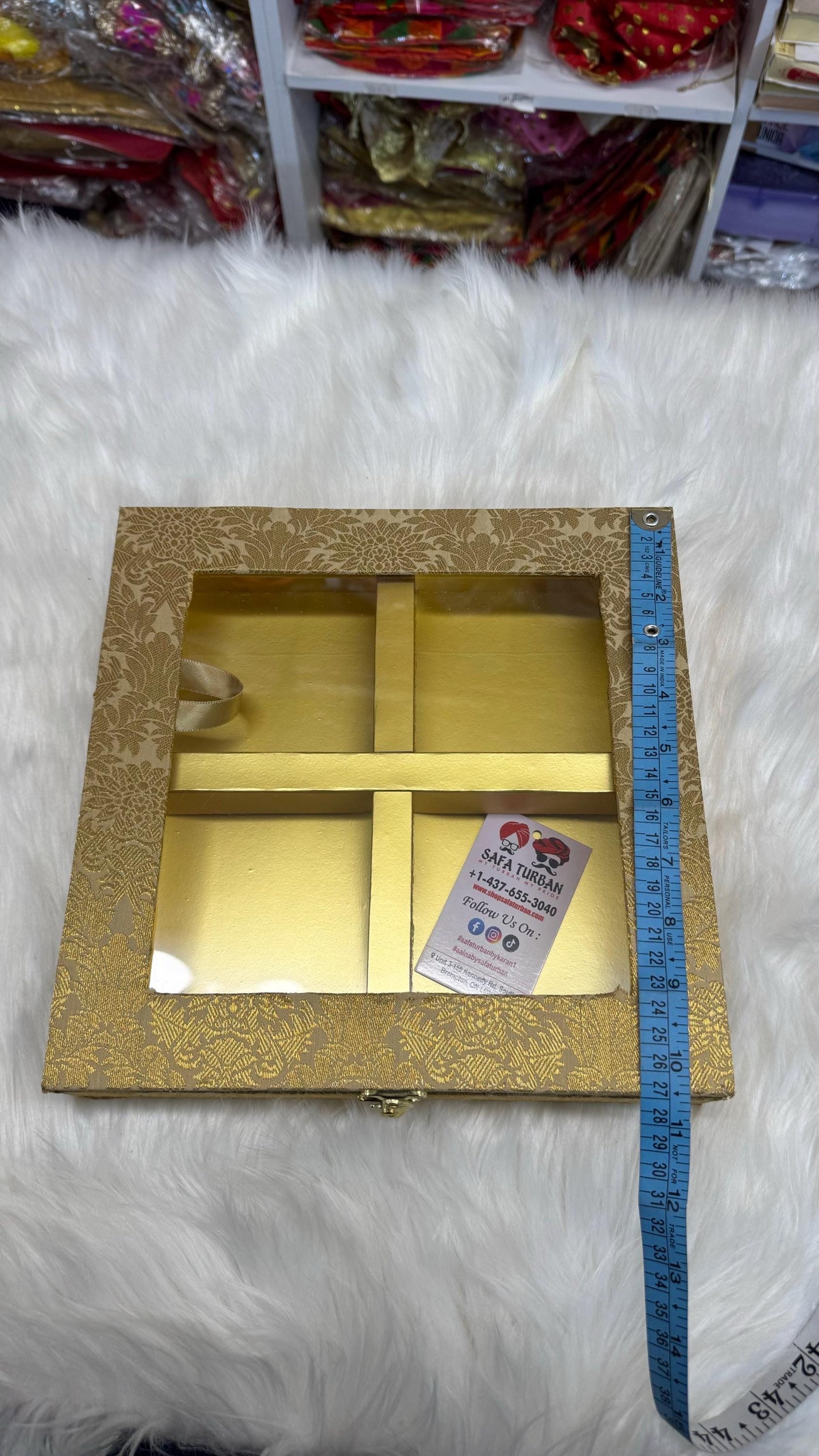 Decorative, Handicraft Empty Dry Fruit Gift Box/Gifting Box/Wedding Box (Box only)