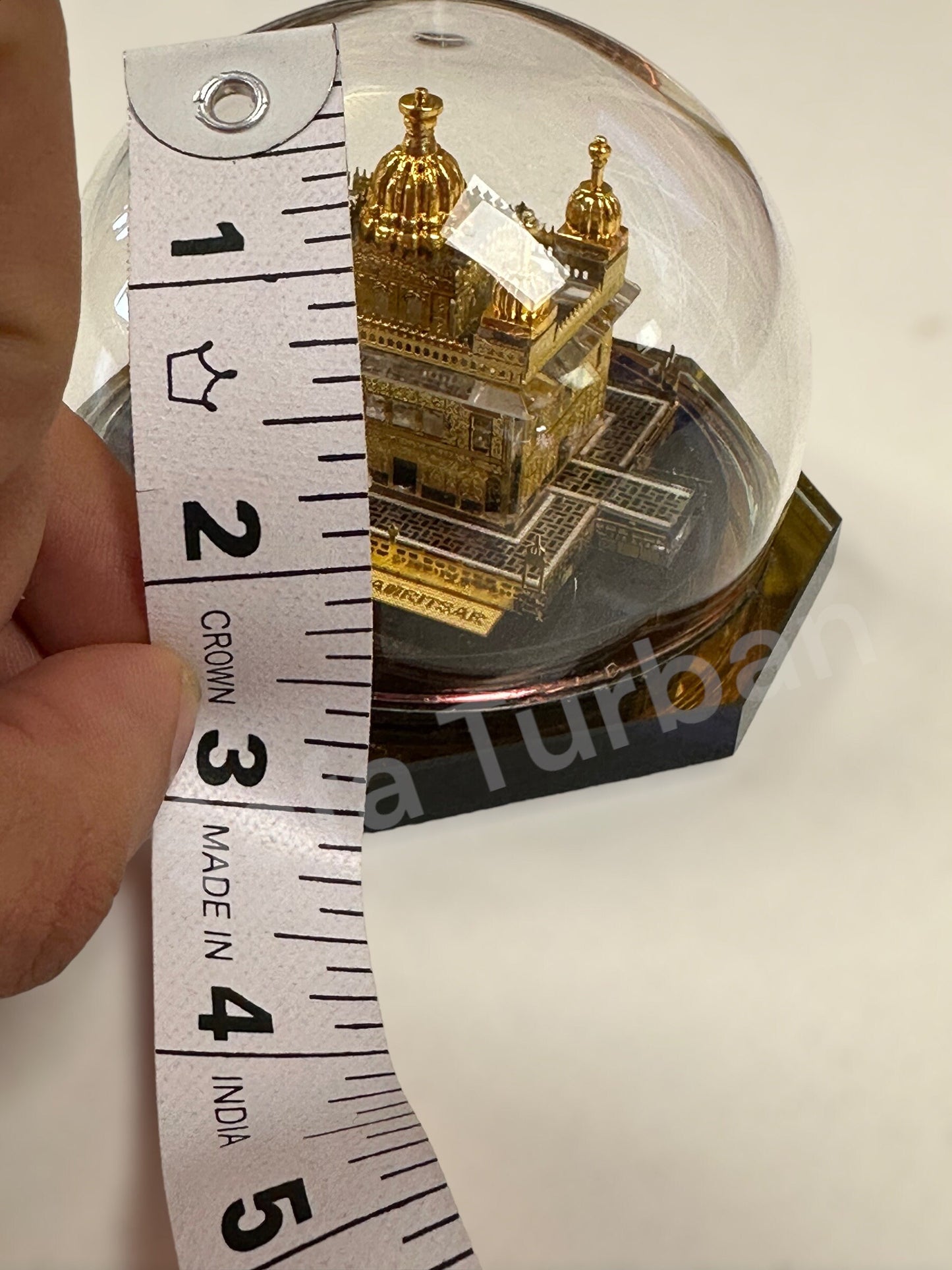 Car/Truck/Office Dashboard/TableTop Display Accessories- (Golden Temple) II Religious/Sikh item (24 carat gold plated)