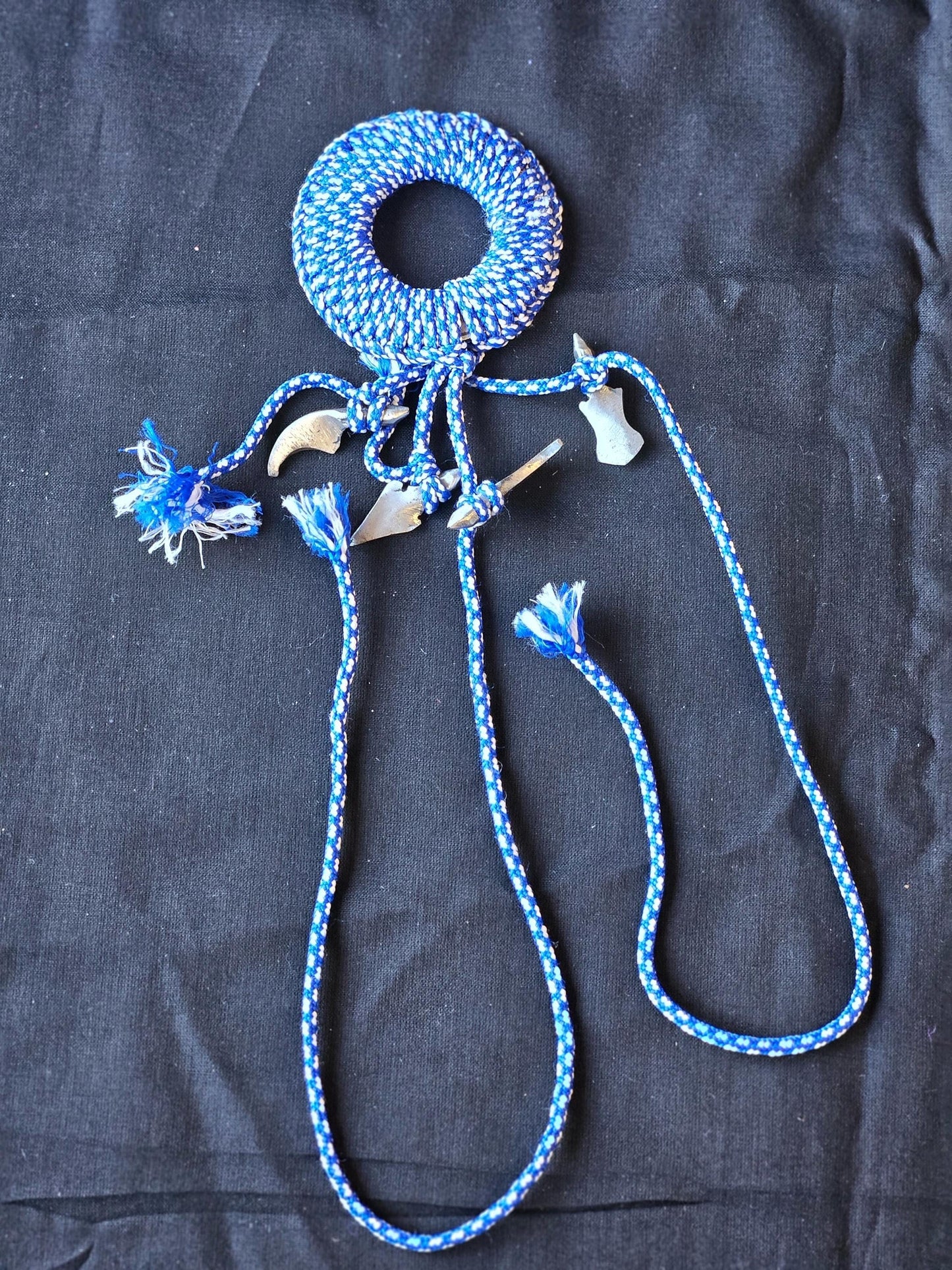 Sikhi Accessories-Dumala Dori Shastar-Dumala Shingar - Sarbloh shastar