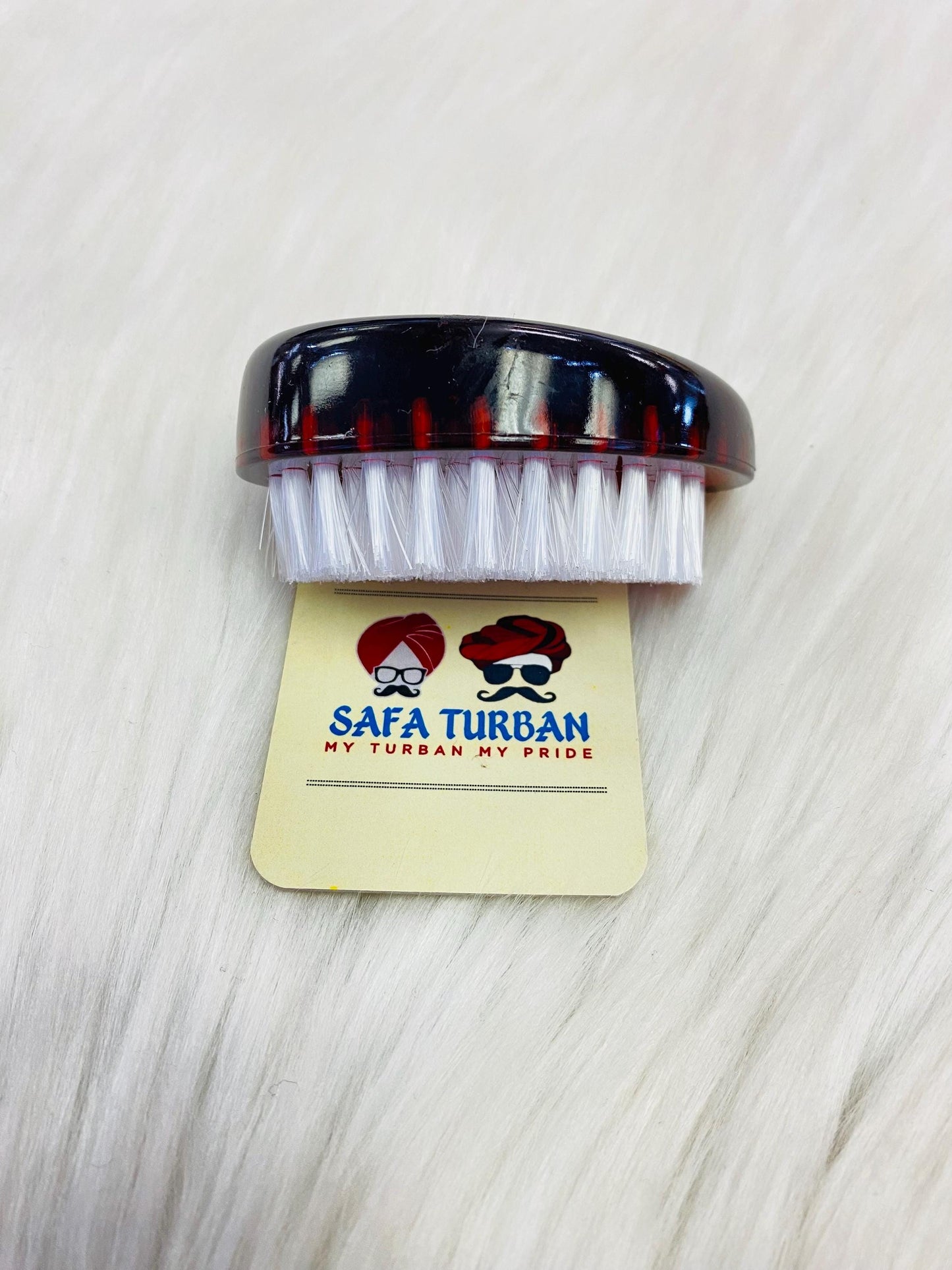 Plastic Brush||Colour -BrownII For Beard| Non-static | Eco-Friendly