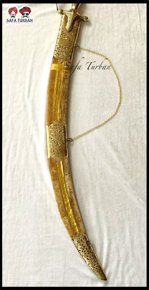 Wedding Sword in Velvet Fabric / For wedding purpose, showpiece purpose or gifting purpose