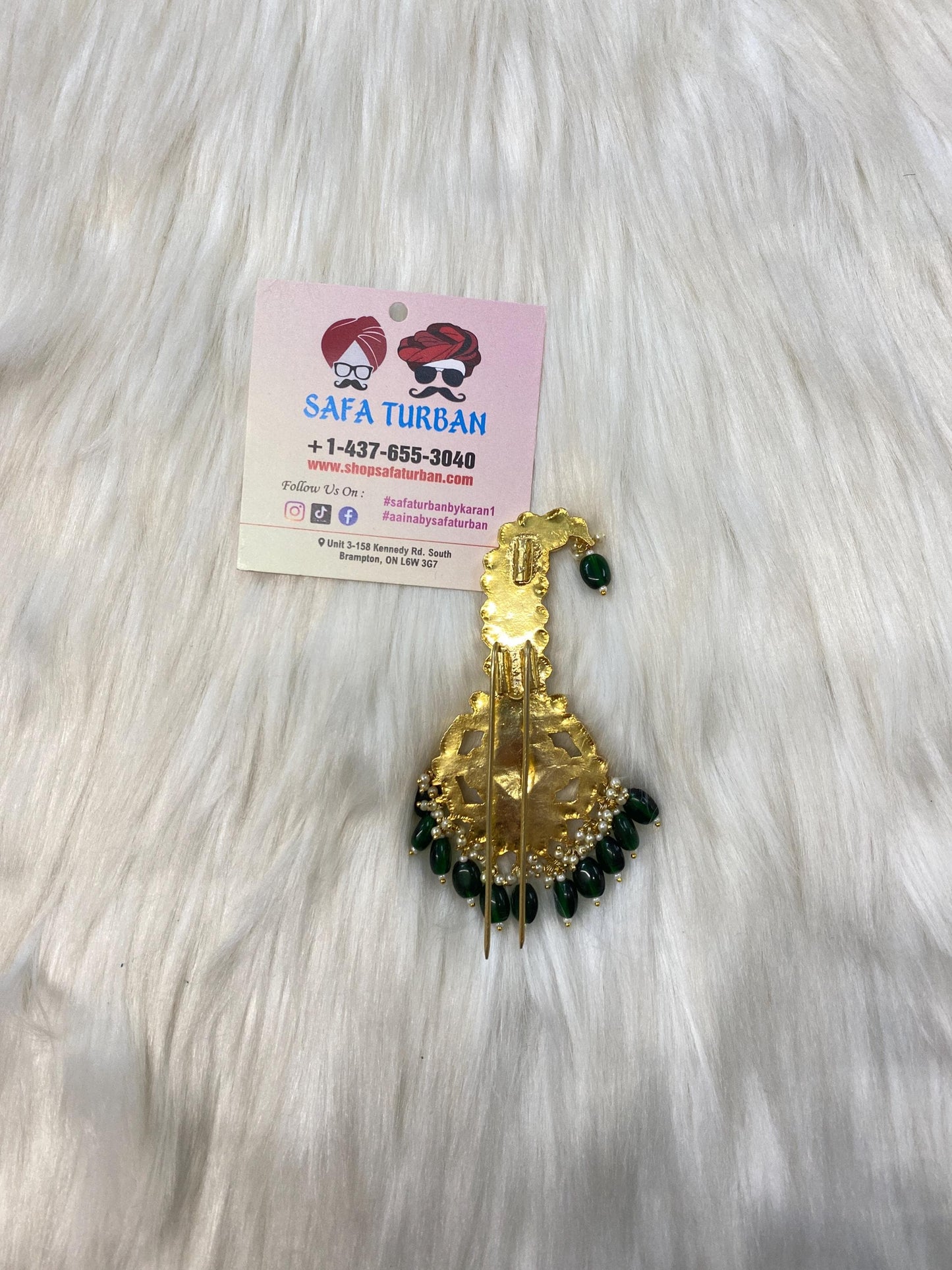 Indian Groom Wedding Accessories-  Kalangi/Kalgi for Men's Safa/Groom Pagdi
