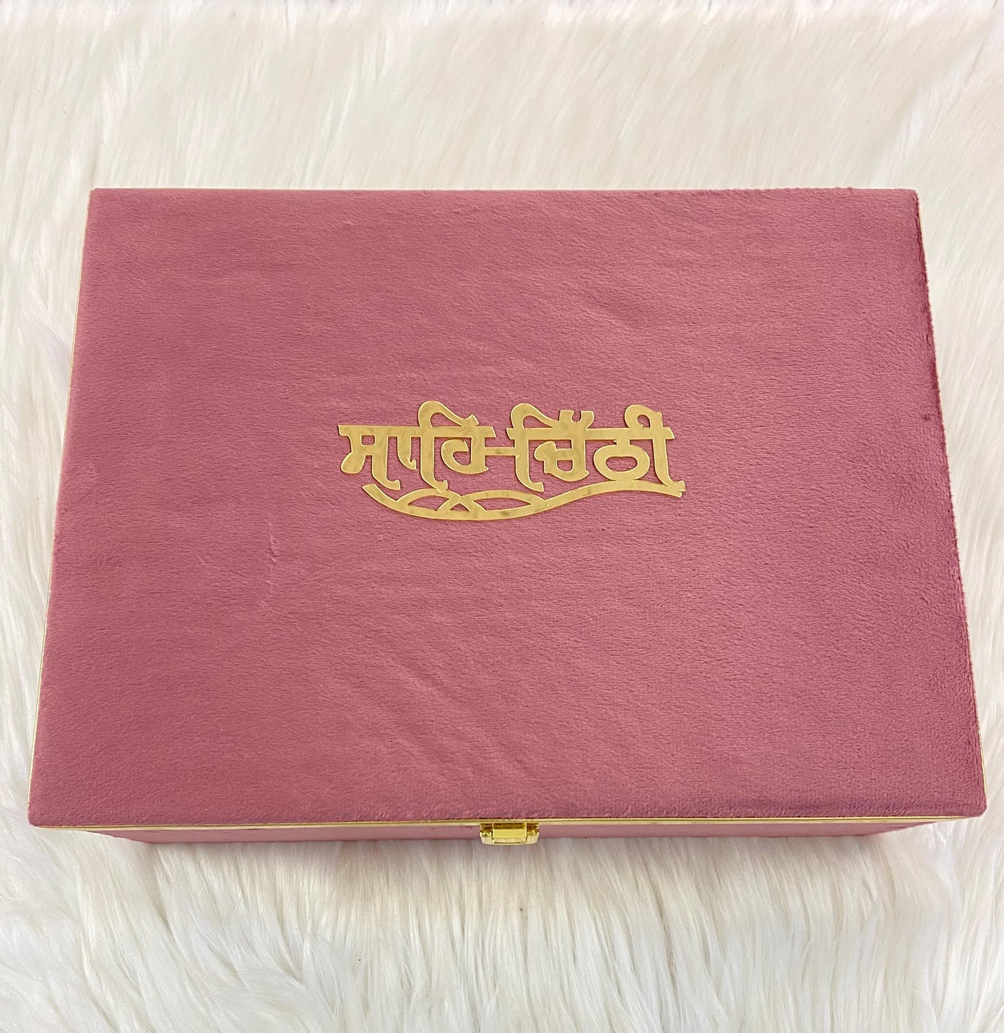 Wedding Invitation- Designer Musical Lagan Patrika/Peeli Chitthi/Shahi Chitthi for Marriage Invitation and Sagan in Punjabi (Set of 1)
