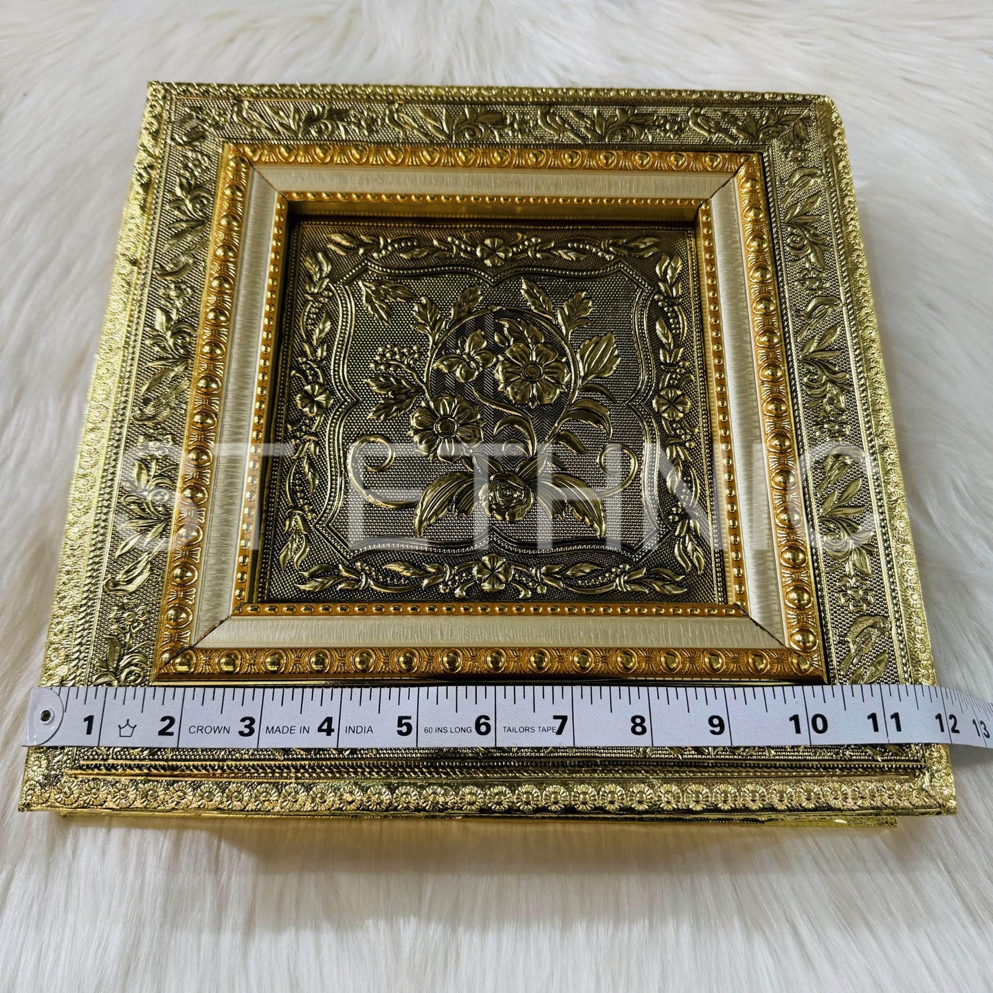 Decorative  Heavy Wooden  Handicraft Empty Dry Fruit Gift Box/Gifting Box/Wedding Box/Six sectional Box