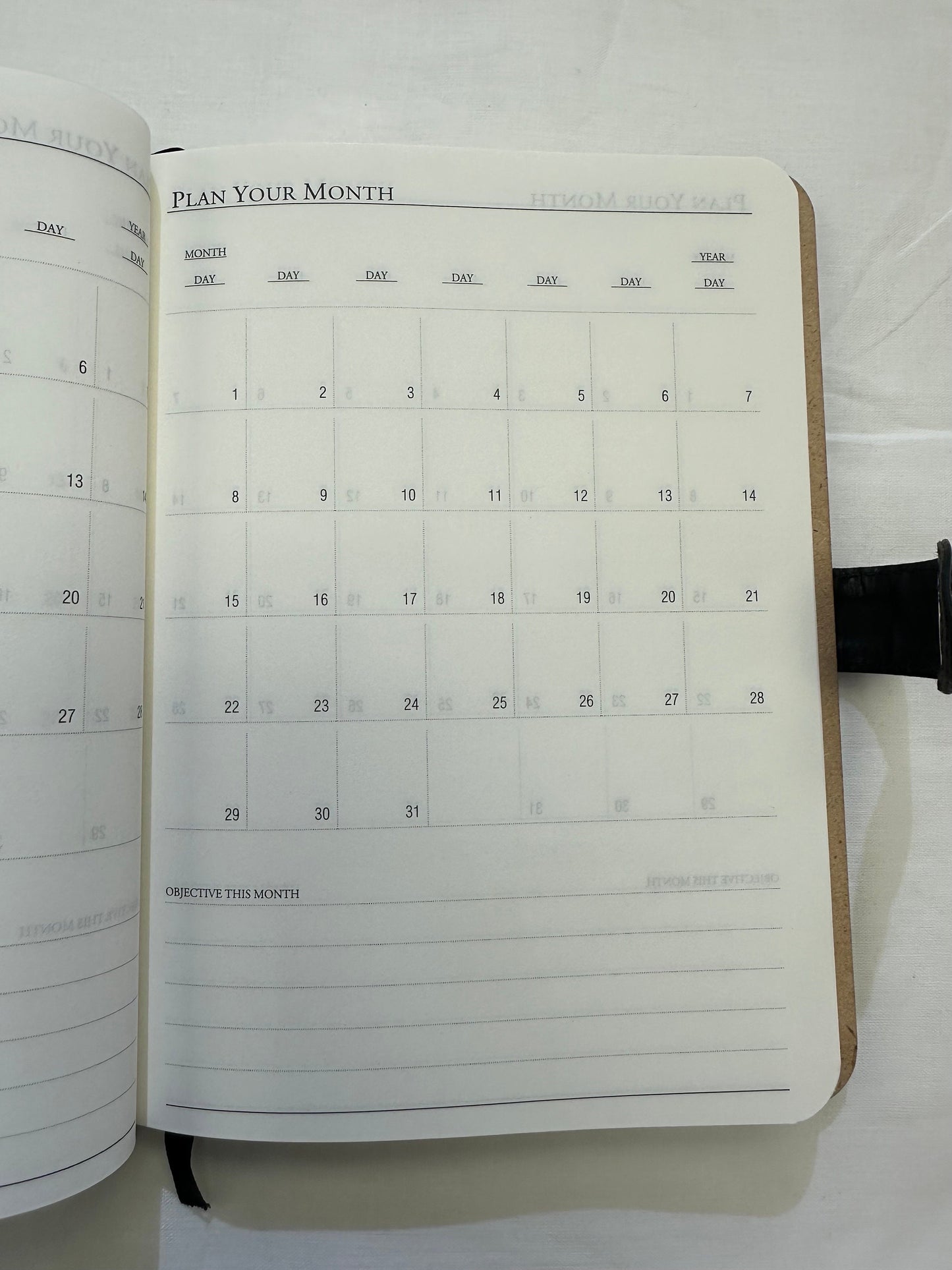 Hard Cover 2024 Sleek & Stylish Notebook with Pen | Executive Diaries/Planner/Notebook | Size 8.1 x 5.8 inches | Silver I MOQ 50pieces min.