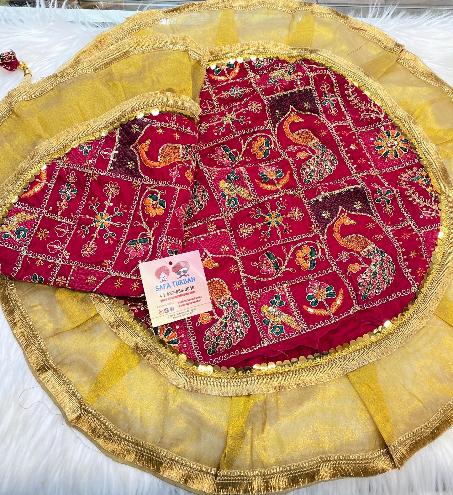 Wedding Accessories- 2 piece Lap Cover Set/ Bride & Groom Shagun/ Shagan Drawstring Bags / Wedding / Wedding Accessories