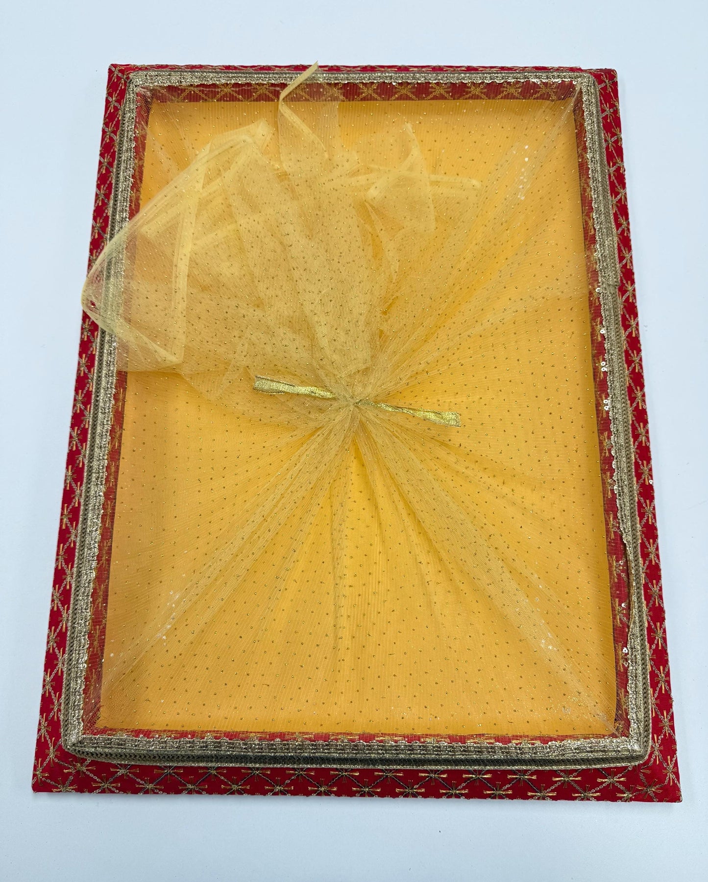 Decorative Wedding Tray/Trousseau Tray/Gifting Tray/Packing Tray /Set of 2