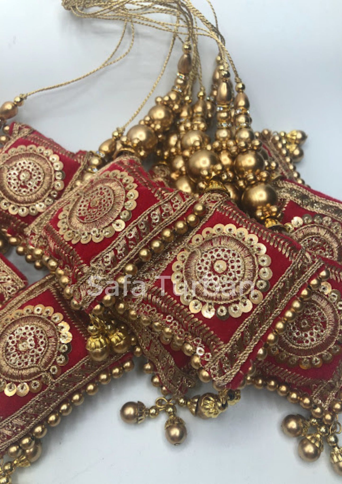 Fashion Handmade Latkan, Stylish Heavy Long for Lehenga, Chunni Border, Hanging Latkan for Lehenga, Handmade Pillow Shaped latkan