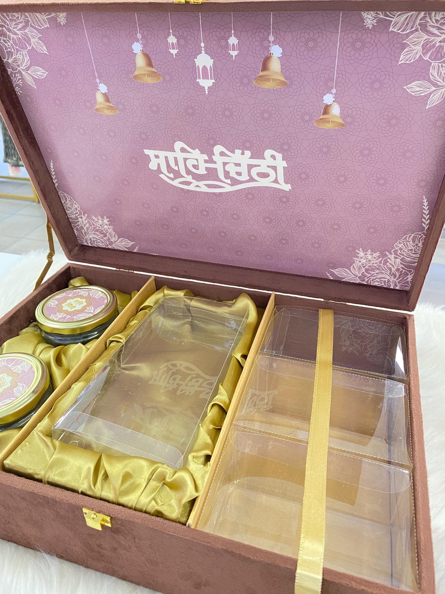 Wedding Invitation- Designer Musical Lagan Patrika/Peeli Chitthi/Shahi Chitthi for Marriage Invitation and Sagan in Punjabi (Set of 1)