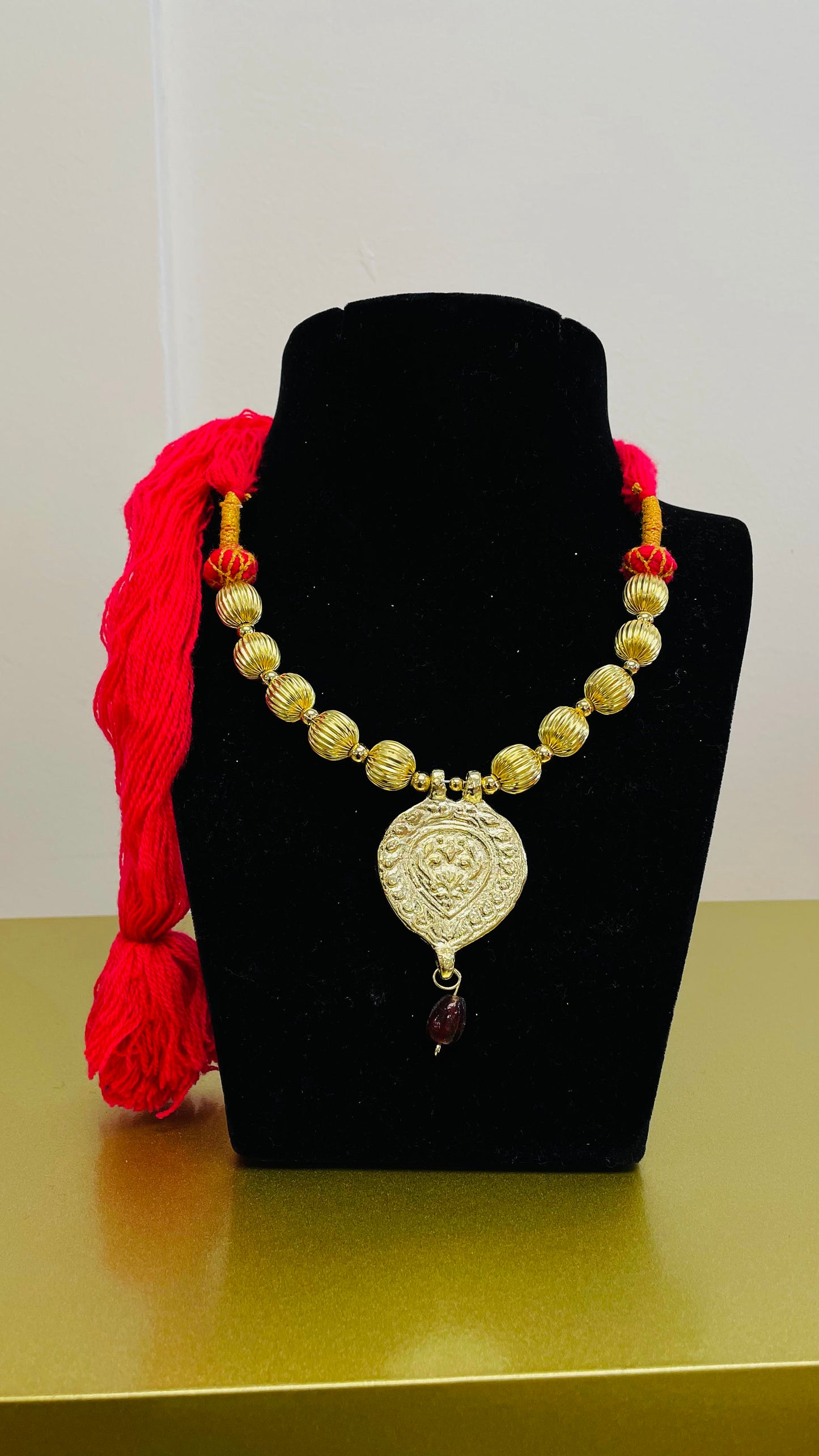 Kaintha Pendant Necklace (Punjabi Folk Cultural Bhangra/ Giddha)