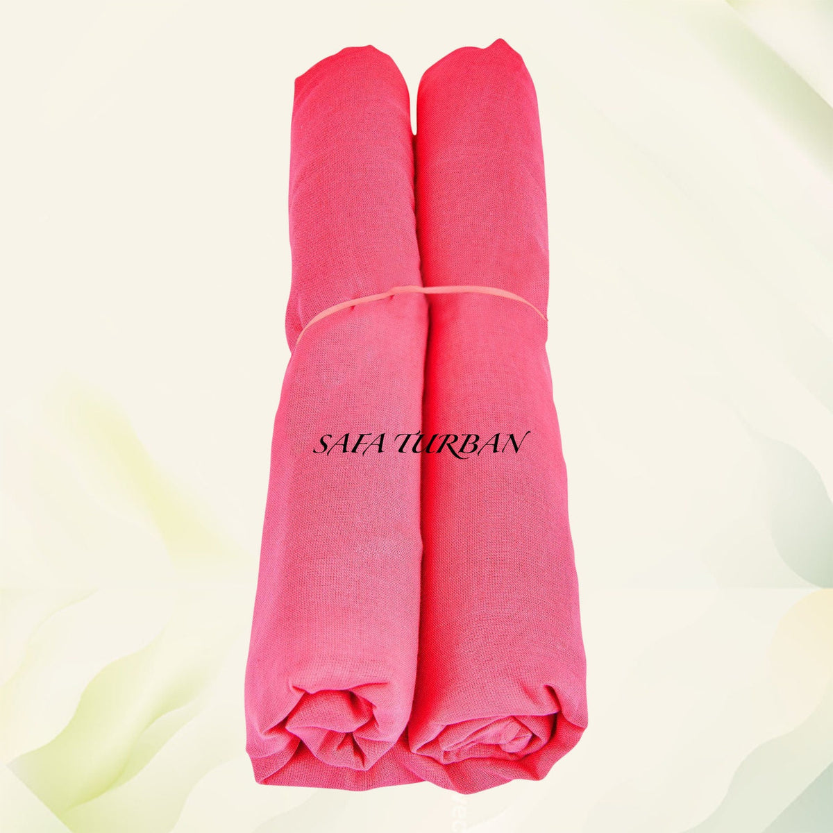 Sikh Turban- Brink Pink Colour (Full Voile and Rubia(Medium)/Half and Half Voile)