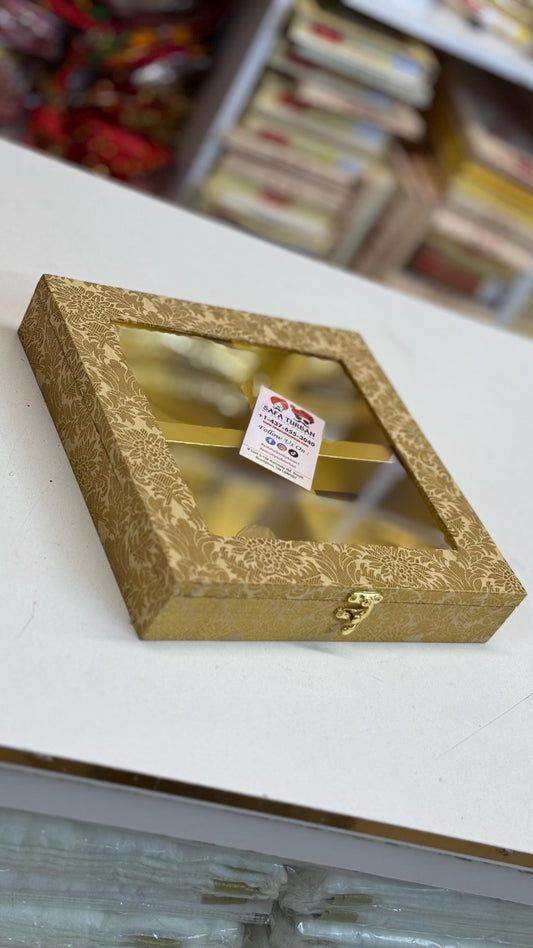 Decorative, Handicraft Empty Dry Fruit Gift Box/Gifting Box/Wedding Box (Box only)