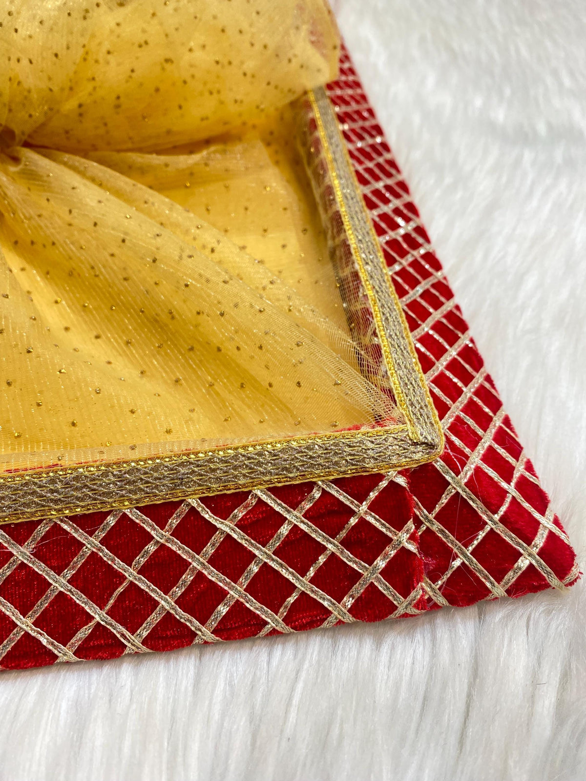 Decorative Wedding Tray/Trousseau Tray/Gifting Tray/Packing Tray