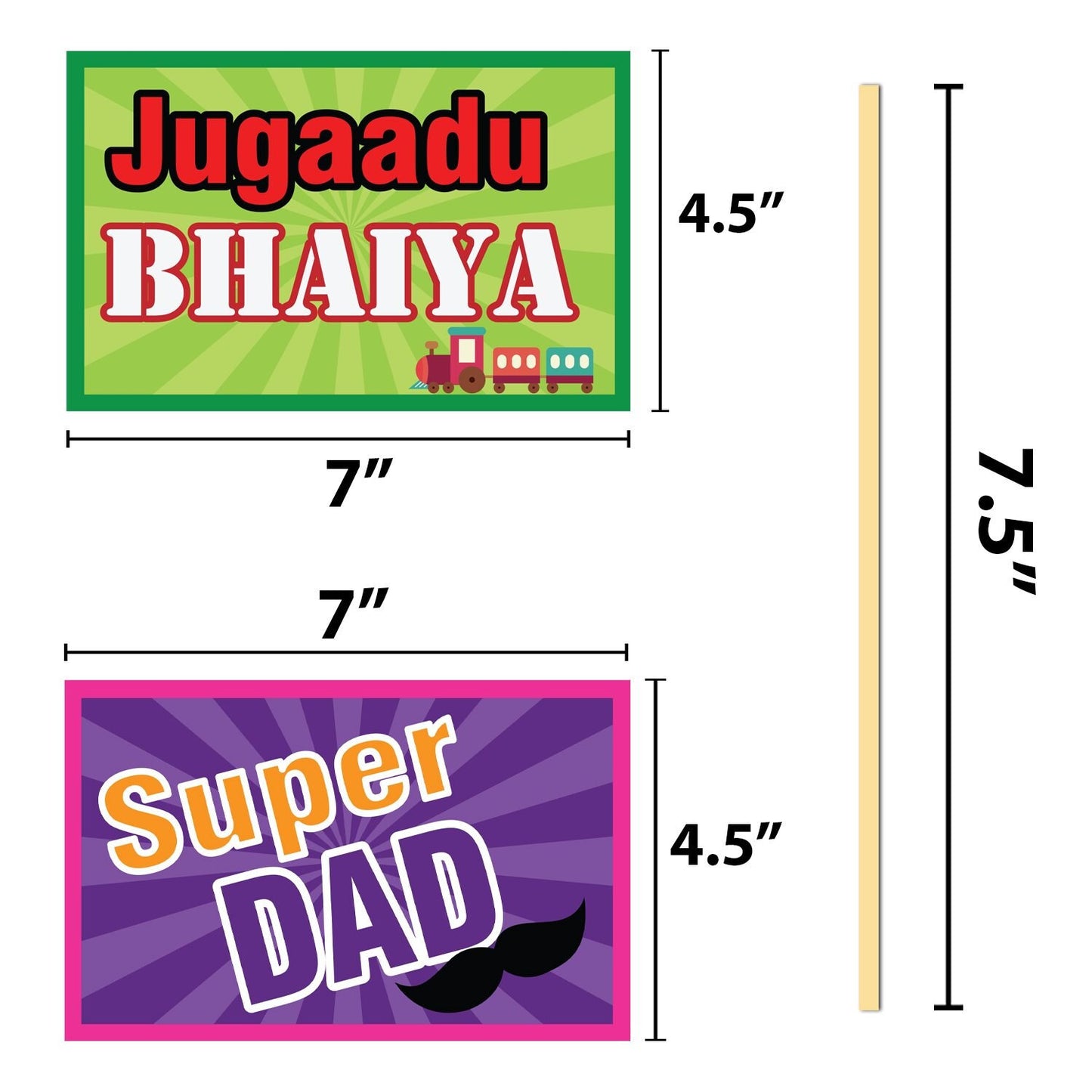 Wedding/Party Props for Photo Booth/ Mehandi Props/ Sangeet Props