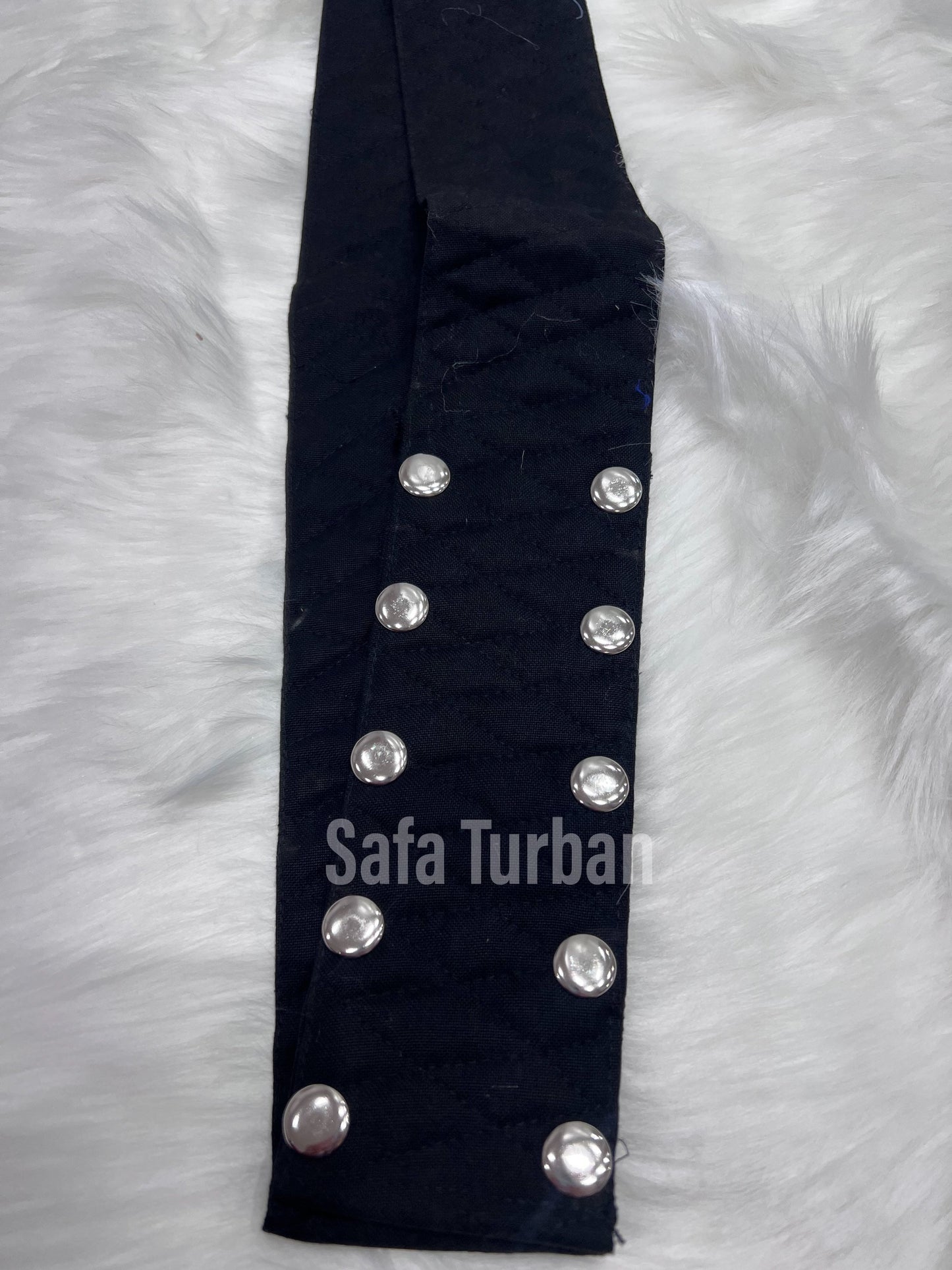 KamarKasa/Sikh Waist Belt- Kamarkasa Belt or Belt Tich Button Adjustment (Black colour)