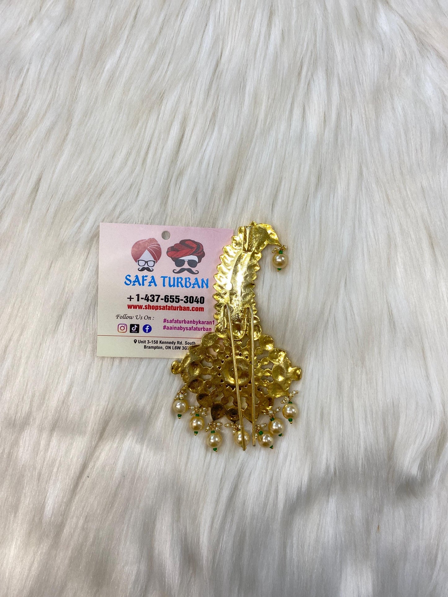 Indian Groom Wedding Accessories-  Kalangi/Kalgi for Men's Safa/Groom Pagdi