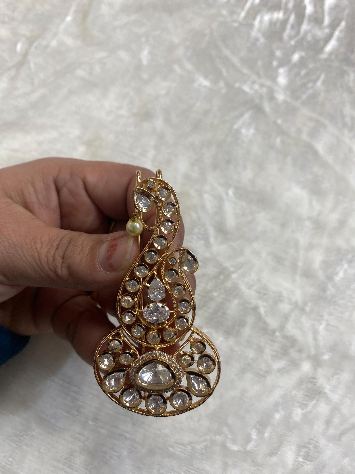 Golden Indian Groom Wedding Accessories-  Kalangi/Kalgi for Men's Safa/Groom Pagdi