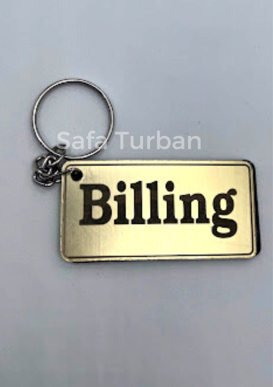 Car/Truck/Bike Custom Key Hanging- Customized Keychain for Car, Bike, Truck- Keychain- Last name keychain- Punjabi key chain